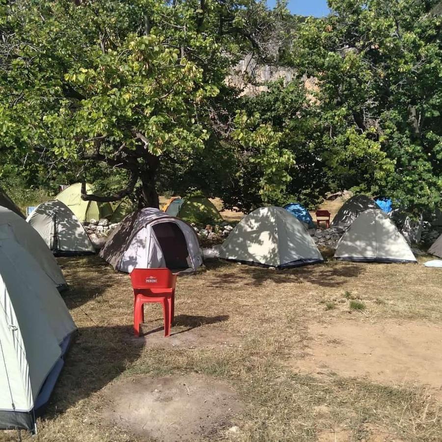 Gjipe Camping Vuno Exterior foto