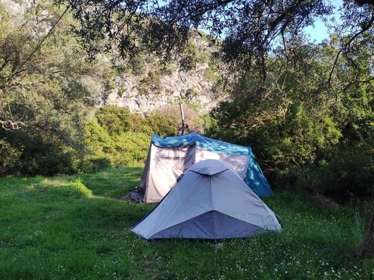 Gjipe Camping Vuno Exterior foto